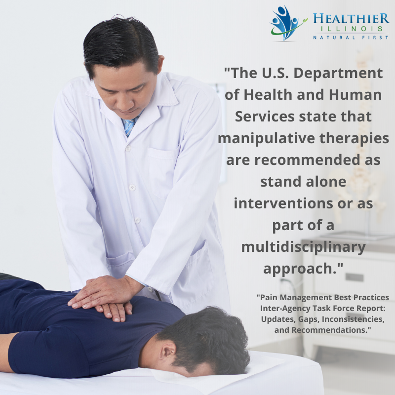 HHS DHS Recommends Chiropractic