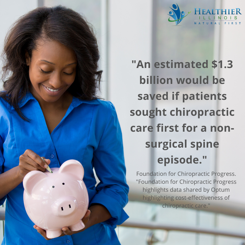 Chiropractic care first saves money