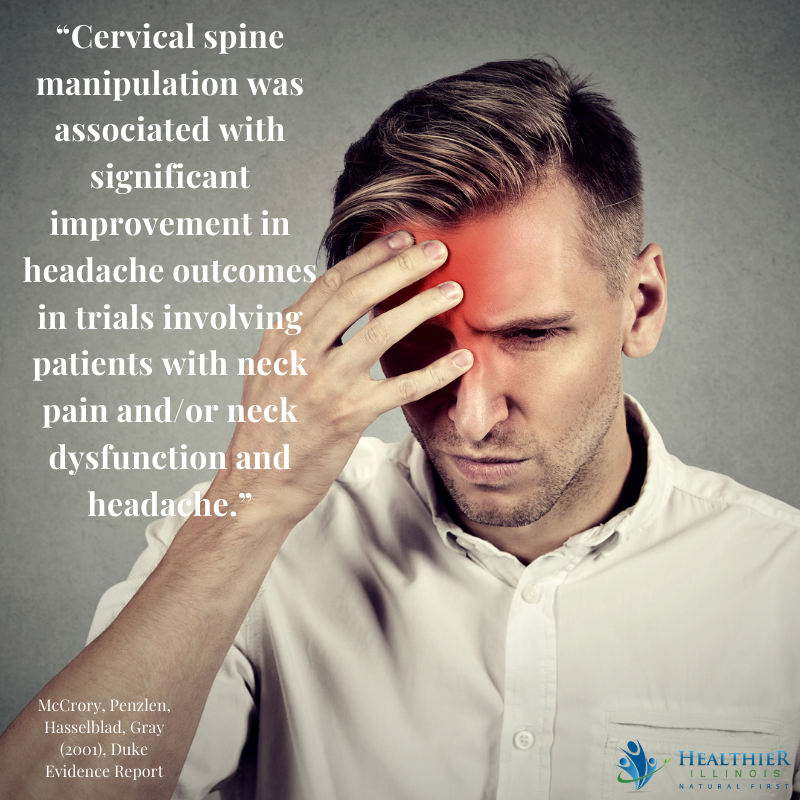 Healthier Illinois Cervical Spine Manipulation Improvement Headache