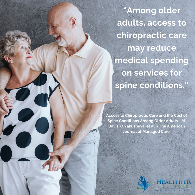 Healthier Illinois Older Adults Access Chiropractic Care Reduce Spending Spine Conditions